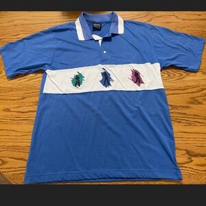 Vintage Chip Beck Golf Polo Shirt Medium Color Bock Retro